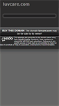 Mobile Screenshot of luvcare.com